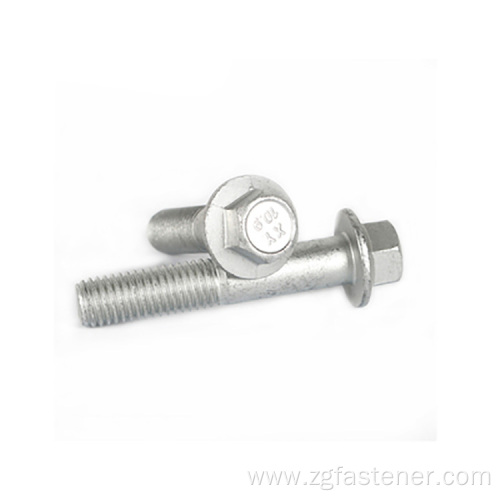 Dacromet Hexagon Bolts With Flange With Metric Fine Pitch Thread
